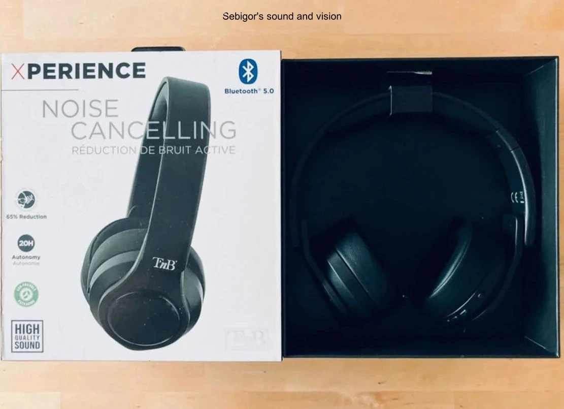 Fone de ouvido sem fio T'nB Xperience Noise Cancelling. – photo 2